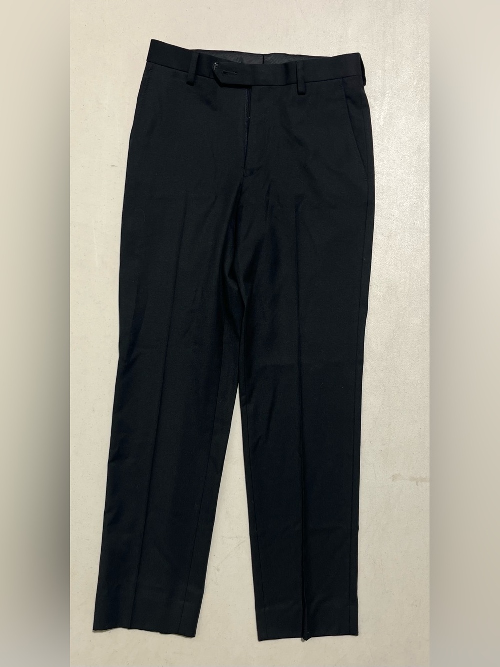 Lauren Ralph Lauren Black Herringbone Dress Pants
